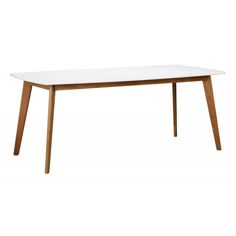 RO Oli Extending Dining Table Large Oak